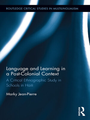 cover image of Language and Learning in a Post-Colonial Context
